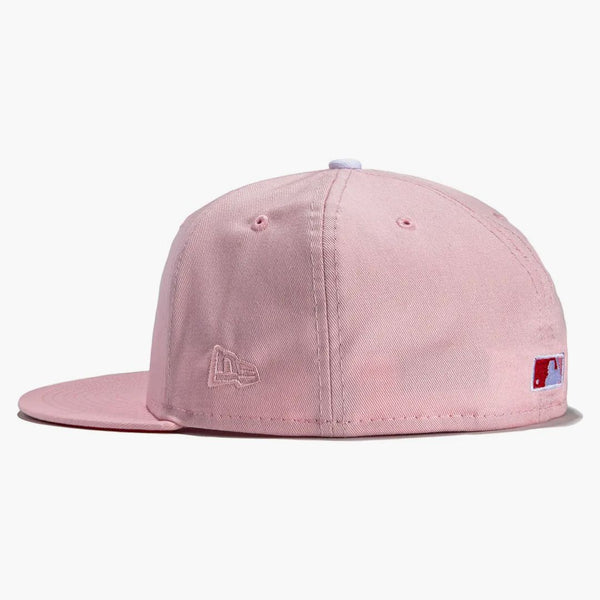 New era x has club san diego padres 40th anniversary patch p Strawberry jam 59fifty fitted has pink