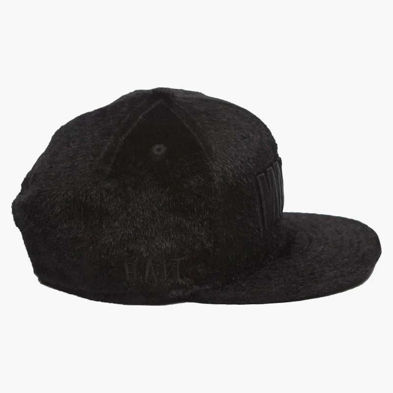 Nová éra x Marvel x Bait Black Panther Faux pro čepici Snapback Black