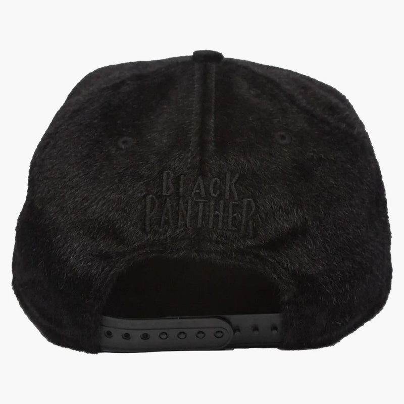 Nová éra x Marvel x Bait Black Panther Faux pro čepici Snapback Black