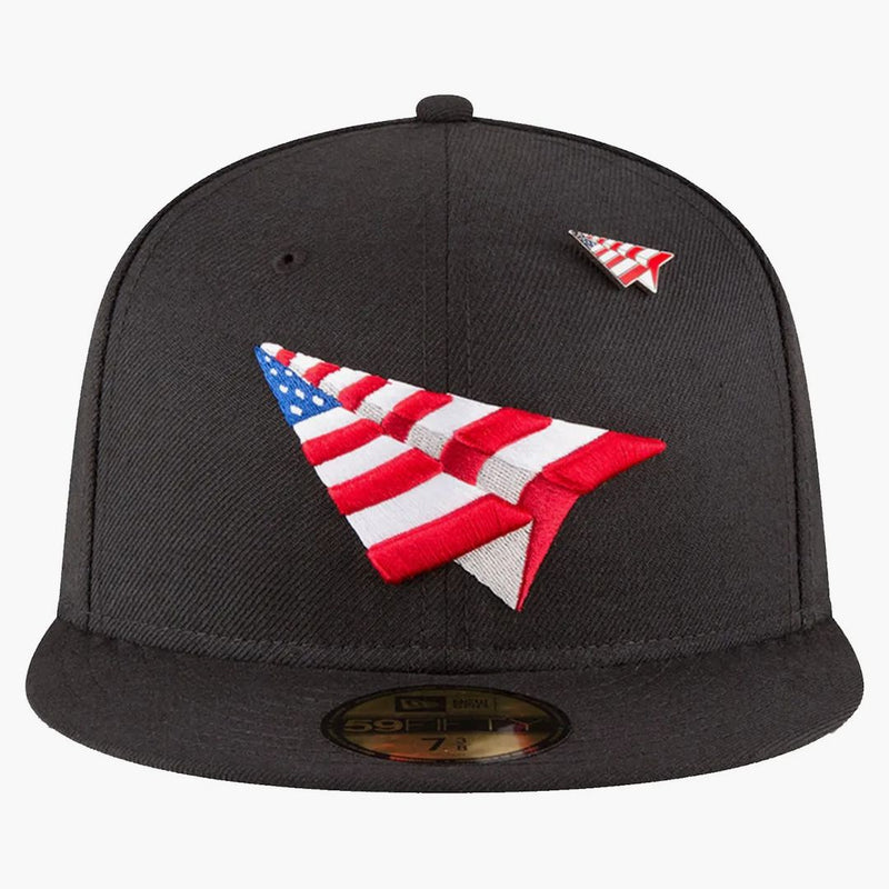 Nová éra x papírová letadla American Dream 59Fifty Falted Has Black