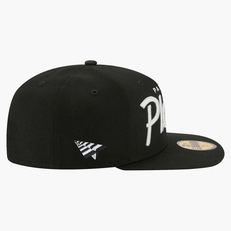 New era X Paper Planes Blue Print 59fifty Fitted Has Black
