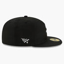 Nová éra x papírové letadla Chicago White Sox 59fifty Fitted Hat Black