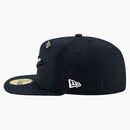 New era X Paper Planes Fitted has Sapphire