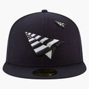 New era X Paper Planes Navy Boy Crown 59fifty Fitted Has Navy