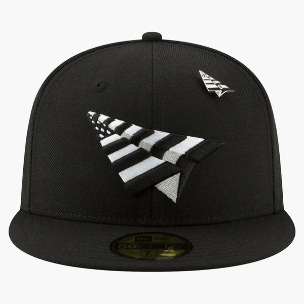 New Era X Paper Planes The Original 59fifty Fitted Hat Black/black