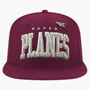 Nya ERA X Pappersplan Volym 2 Monterad kontrast 59Fifty Fitted har karmin