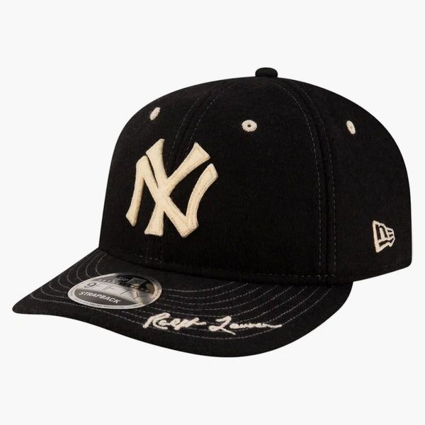 New Era X Ralph Lauren Retro Crown Fifty Snapback Cap Black