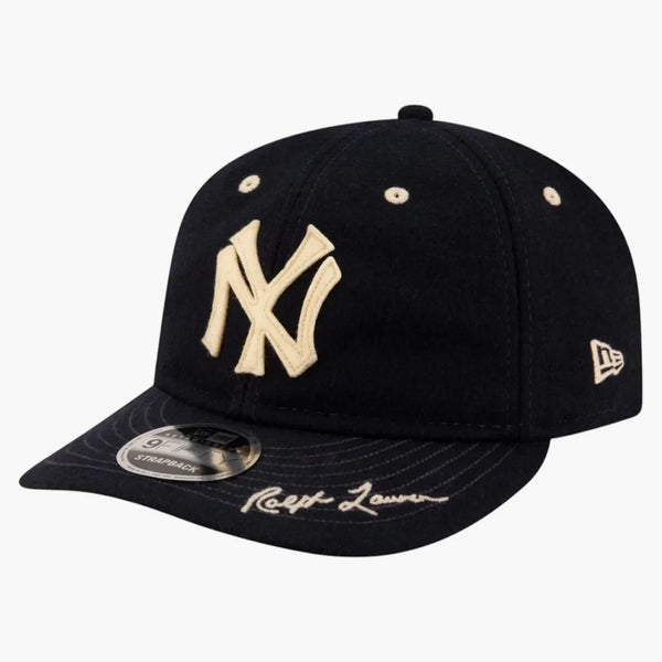 New Era X Ralph Lauren Retro Crown Fifty Snapback Cap Navy