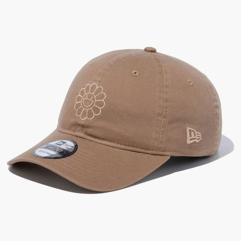 New era X Takashi Murakami Flower Cloth Strap 9twenty has beige