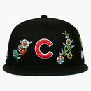 New era x takashi murakami x mlb World Tour Tokyo Series 2025 New era 59fifty Cubs Fitted Hat Black