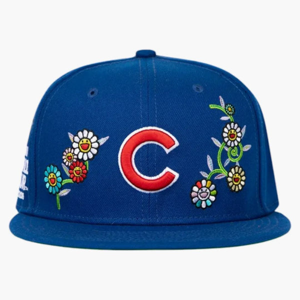 New Era x Takashi Murakami X MLB World Tour Tokyo Series 2025 New Era 9Fifty Cubs Snapback Has Blue
