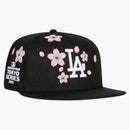 New era X Takashi Murakami X MLB World Tour Tokyo Series 2025 New era 9fifty Dodgers Snapback Hat Black