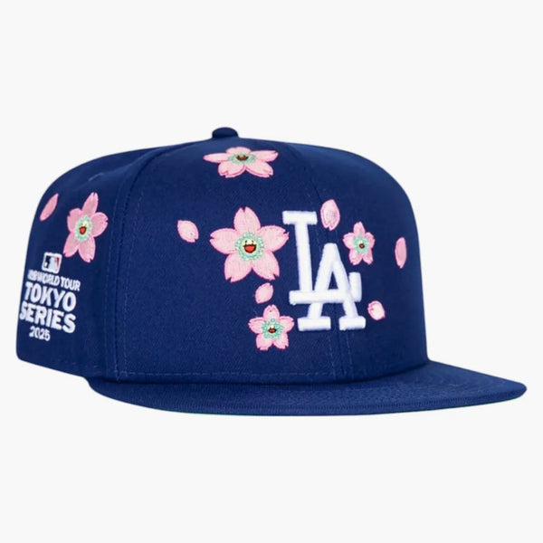 New Era X Takashi Murakami X Mlb World Tour Tokyo Series 2025 New Era 9fifty Dodgers Snapback Hat Blue