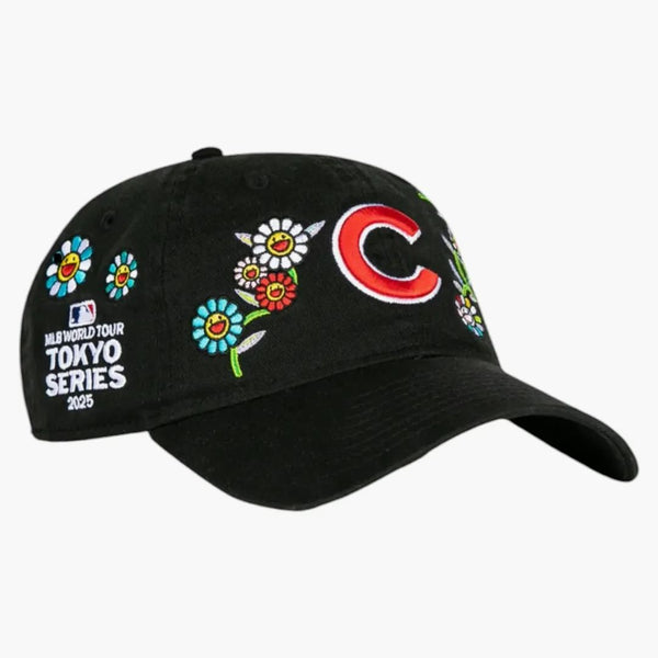 New Era X Takashi Murakami X MLB World Tour Tokyo Series 2025 New Era 9twenty Cubs Strapback Hat