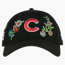 New era X Takashi Murakami X MLB World Tour Tokyo Series 2025 New era 9twenty Cubs Strapback Hat Black