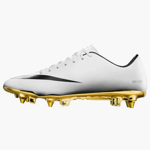 New Mercurial Vapor Ix Cr Se White Black Metallic Gold