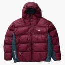 Nike Acg Therma-fit Adv Lunar Lake Jacket (asia Sizing) Night Maroon Deep Jungle
