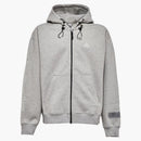 Nike Acg Therma-fit Airora Full-zip Fleece Hoodie Grey Heather/black/light Smoke Grey