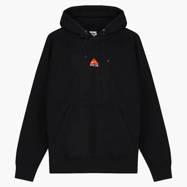 Nike Acg Therma-fit Fleece Pullover Hoodie Black/black/black/summit White