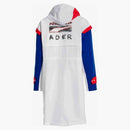 Nike Ader Error Full Zip Hooded Parka White/blue/red