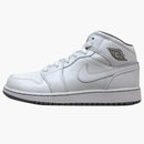 Jordan 1 Mid White (gs)
