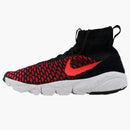 Nike Air Footscape Magista Flyknit Black/bright Crimson-gym Red-cool Grey