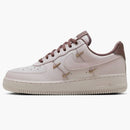 Nike Air Force 1 '07 Lx Cn Pink Oxford Gold Mini Swooshes (women's)