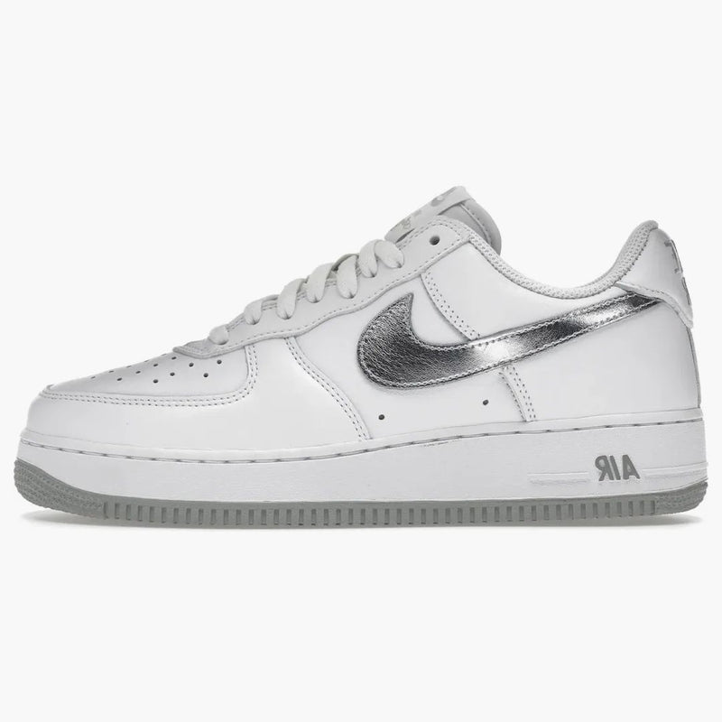 Nike Air Force 1 '07 Low Color Of The Month White Metallic Silver