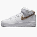 Nike Air Force 1 '07 Mid White Snake Swoosh (women's)