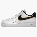 Nike Air Force 1 Low '07 Lv8 Double Swoosh White Metallic Gold