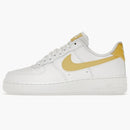 Nike Air Force 1 '07 White Saturn Gold White White (Women's)