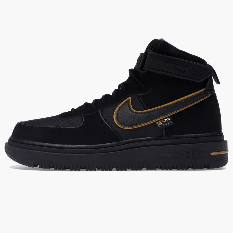 Nike Air Force 1 Boot Cordura Black Gold