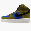 Nike Air Force 1 Hi Premium Suede Olive Flak/black-midnight Turquoise (women's)