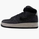 Nike Air Force 1 Hi Se Denim Black/dark Grey-cobblestone (women's)