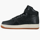 Nike Air Force 1 High Croc Black Gum (women's)
