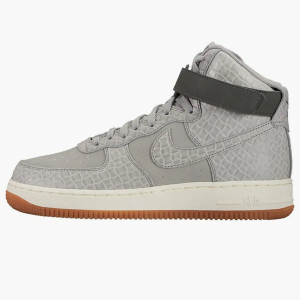 Nike Air Force 1 High Croc Wolf Grey Gum (women's)