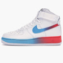 Nike Air Force 1 High Gradient White Blue Fury Ember Glow