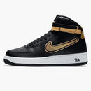 Nike Air Force 1 High Nba Black Metallic Gold