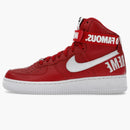 Nike Air Force 1 High Supreme World Famous Red