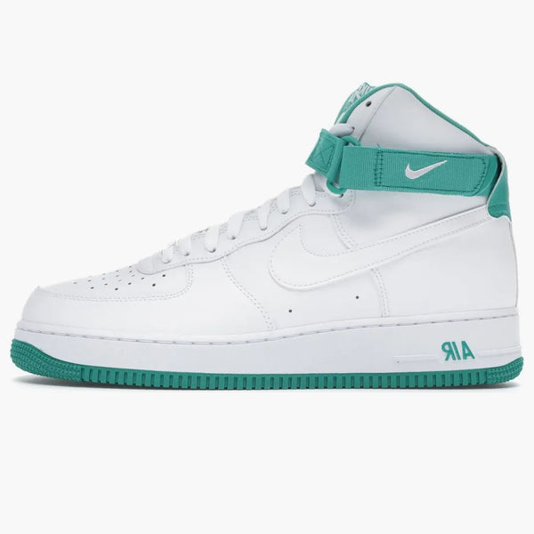 Nike Air Force 1 High White Neptune Green