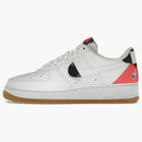 Nike Air Force 1 Lv8 Nba White Crimson Gum (gs)