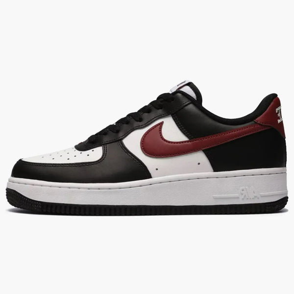 Nike Air Force 1 Low '07 Black White Dark Team Red