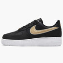 Nike Air Force 1 Low '07 Essential Black Metallic Gold (women's)