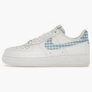 Nike Air Force 1 Low '07 Essential White University Blue Gingham