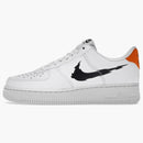 Nike Air Force 1 Low '07 Glitch Swoosh White Orange