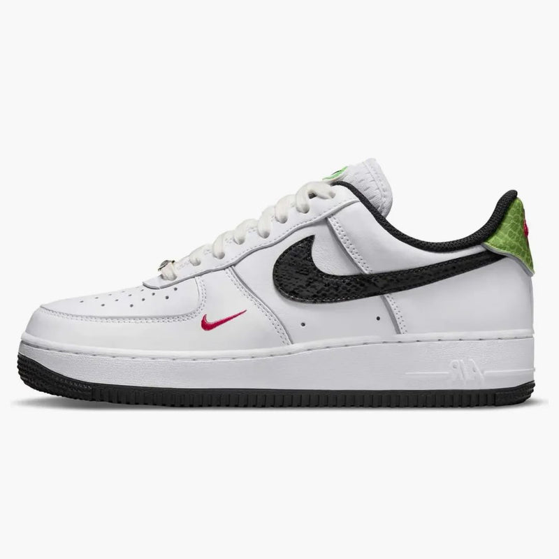 Nike Air Force 1 Low '07 Just Do It Snakeskin White Black (women's)