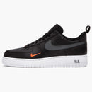 Nike Air Force 1 Low '07 Lv8 Black Tumbled Leather