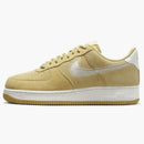 Nike Air Force 1 Low '07 Lv8 Buff Gold Sail Embroidered Swoosh