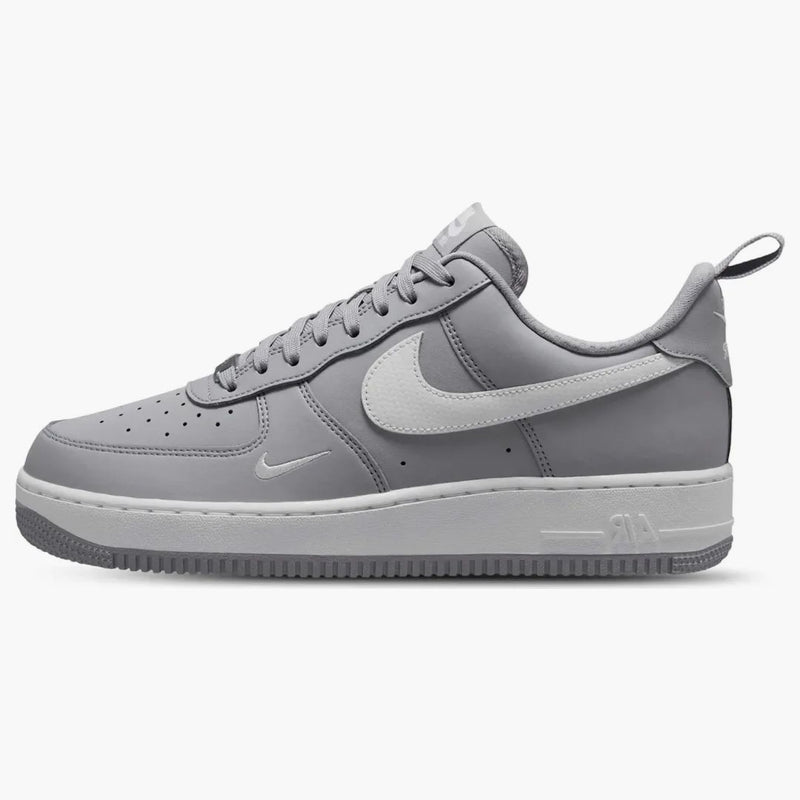 Nike Air Force 1 Low '07 Lv8 Carbon Fiber Swoosh Wolf Grey White