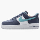 Nike Air Force 1 Low '07 Lv8 Emb Thunder Blue Washed Teal